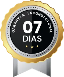 Selo de garantia incondicional de 7 dias